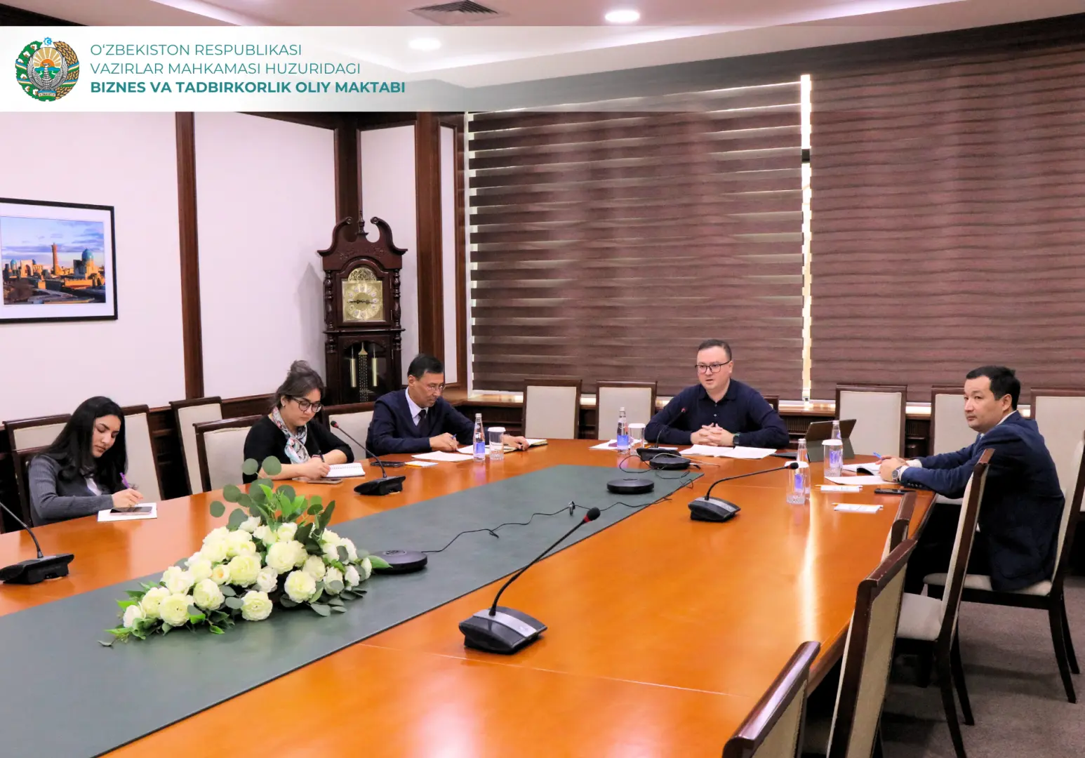 Qozon federal universiteti vakillari bilan uchrashuv